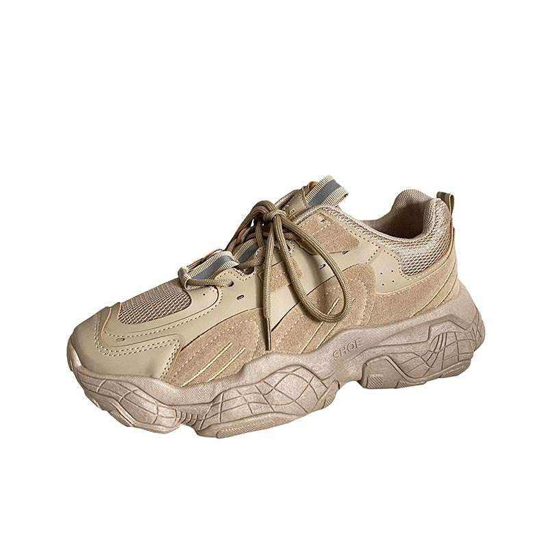 Breathable low-top mesh sports casual shoes for men