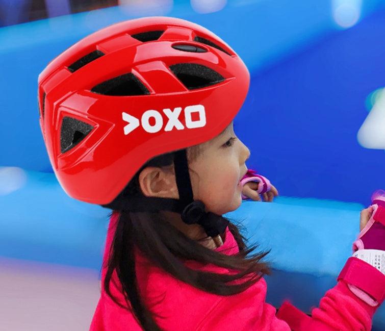 Children's helmet equipment for roller skating and biking