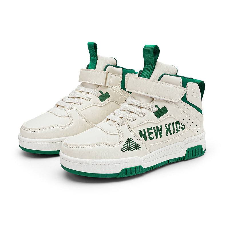 Children's street outdoor sneakers with letter pattern in multiple colors
