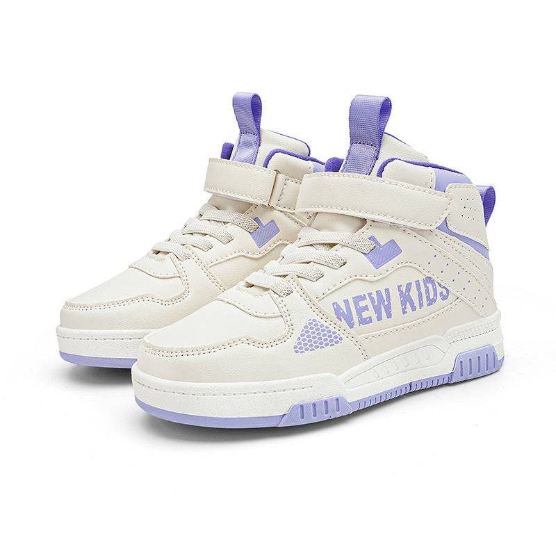 Children's street outdoor sneakers with letter pattern in various colors