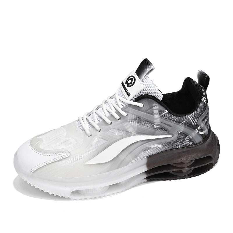 Fashion outdoor large size men's casual breathable sneakers in multiple colors