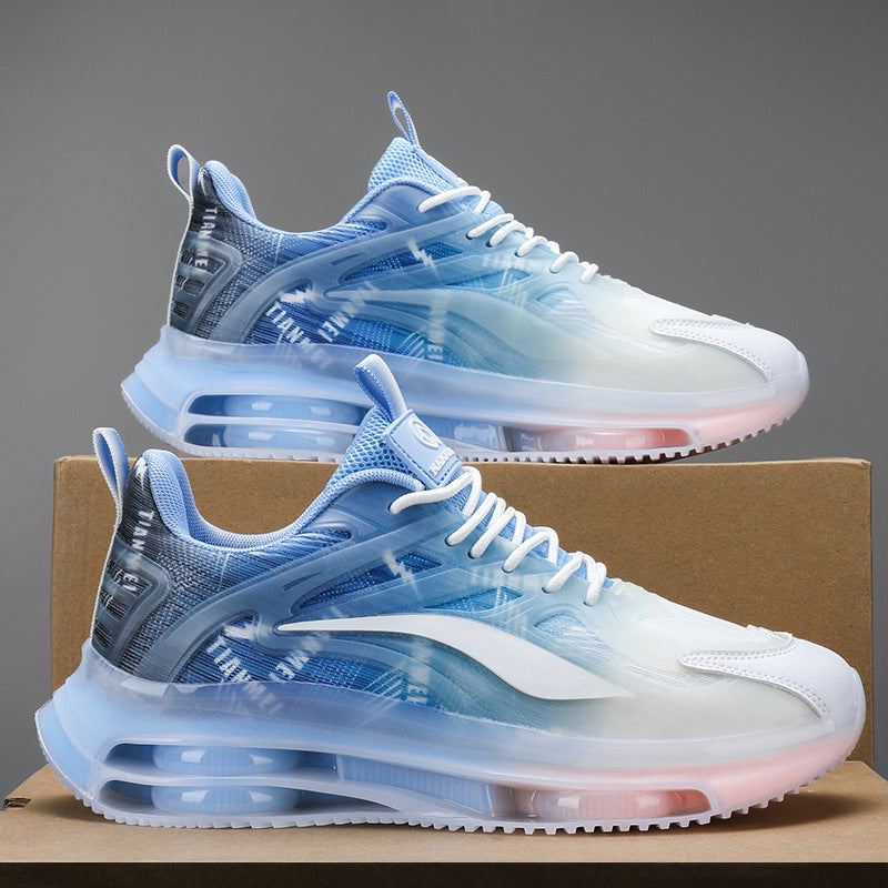fashion outdoor large size men's casual sneakers in multiple colors