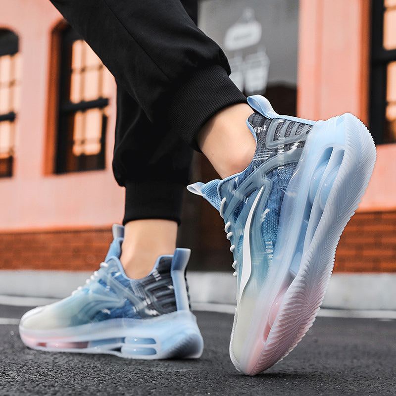 Men's fashion outdoor large size breathable casual sneakers in multiple colors