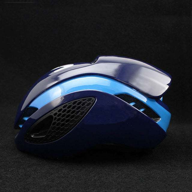 Unisex ultra light bicycle helmet with high-end PC plastic shell and high density EPS